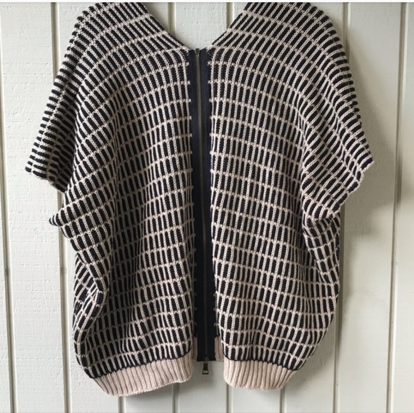 Free people boxy zip dow sweater top - Picture 2 of 11
